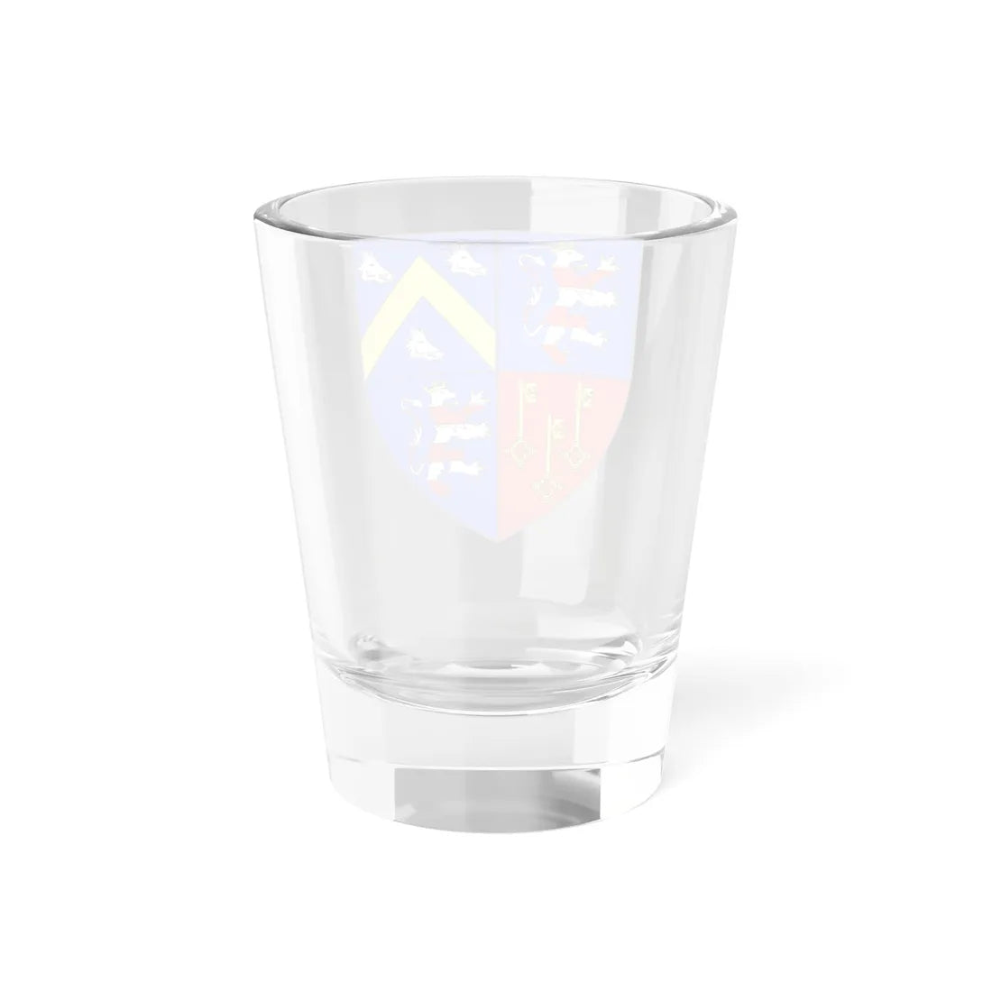 Blason ville be Sint-Lievens-Houtem (Belgium) (Coat of Arms) Shot Glass 1.5oz - Go Mug Yourself