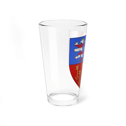 Blason ville be Sint-Martens-Latem ancien (Belgium) (Coat of Arms) Pint Glass 16oz - Go Mug Yourself