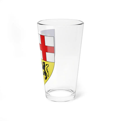 Blason ville be Sint-Martens-Latem ancien (Belgium) (Coat of Arms) Pint Glass 16oz - Go Mug Yourself