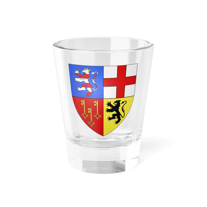 Blason ville be Sint-Martens-Latem ancien (Belgium) (Coat of Arms) Shot Glass 1.5oz 1.5oz - Go Mug Yourself