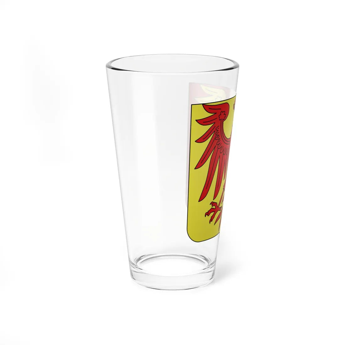 Blason ville BE Tubize (Belgium) (Coat of Arms) Pint Glass 16oz - Go Mug Yourself