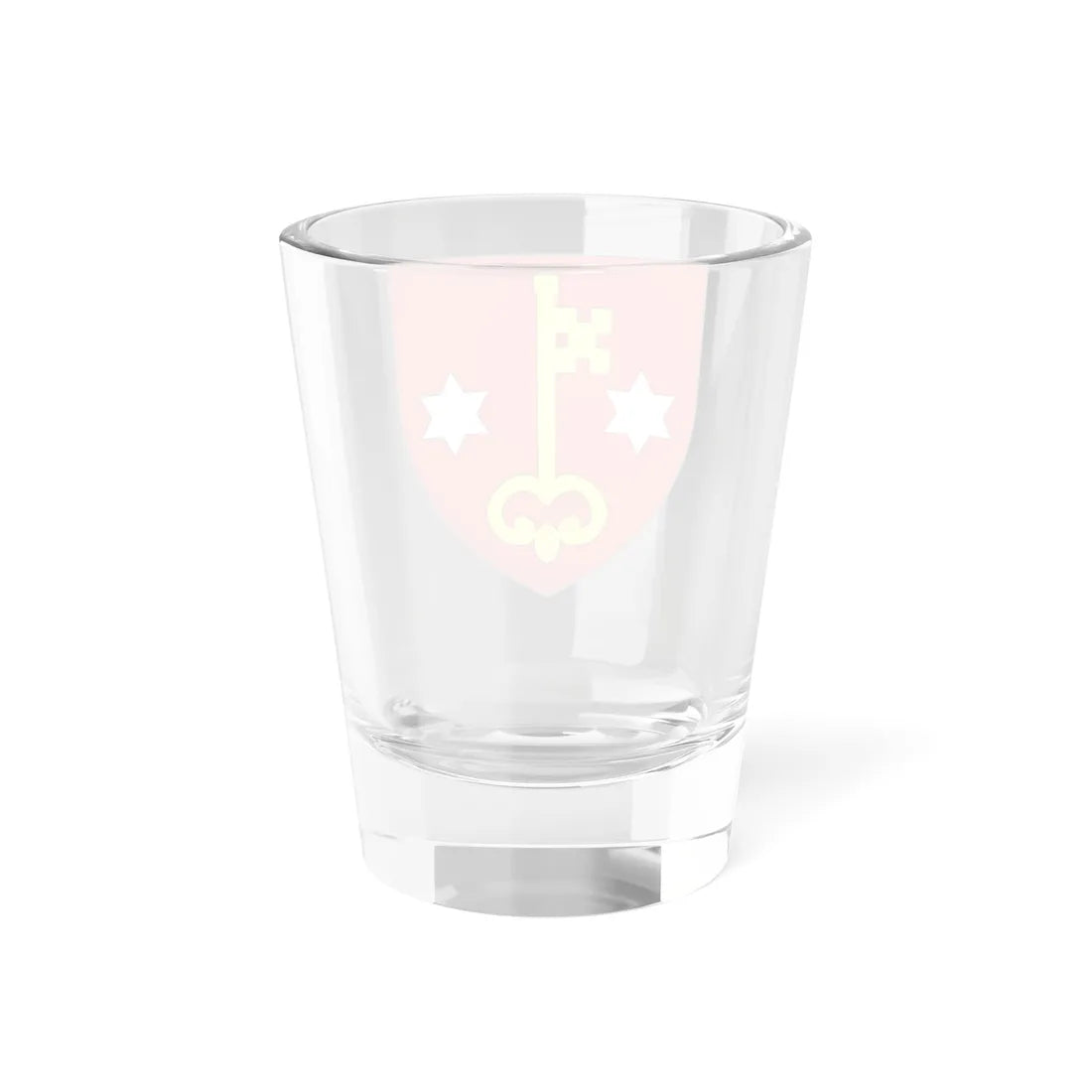 Blason ville be Vlimmeren (Belgium) (Coat of Arms) Shot Glass 1.5oz - Go Mug Yourself