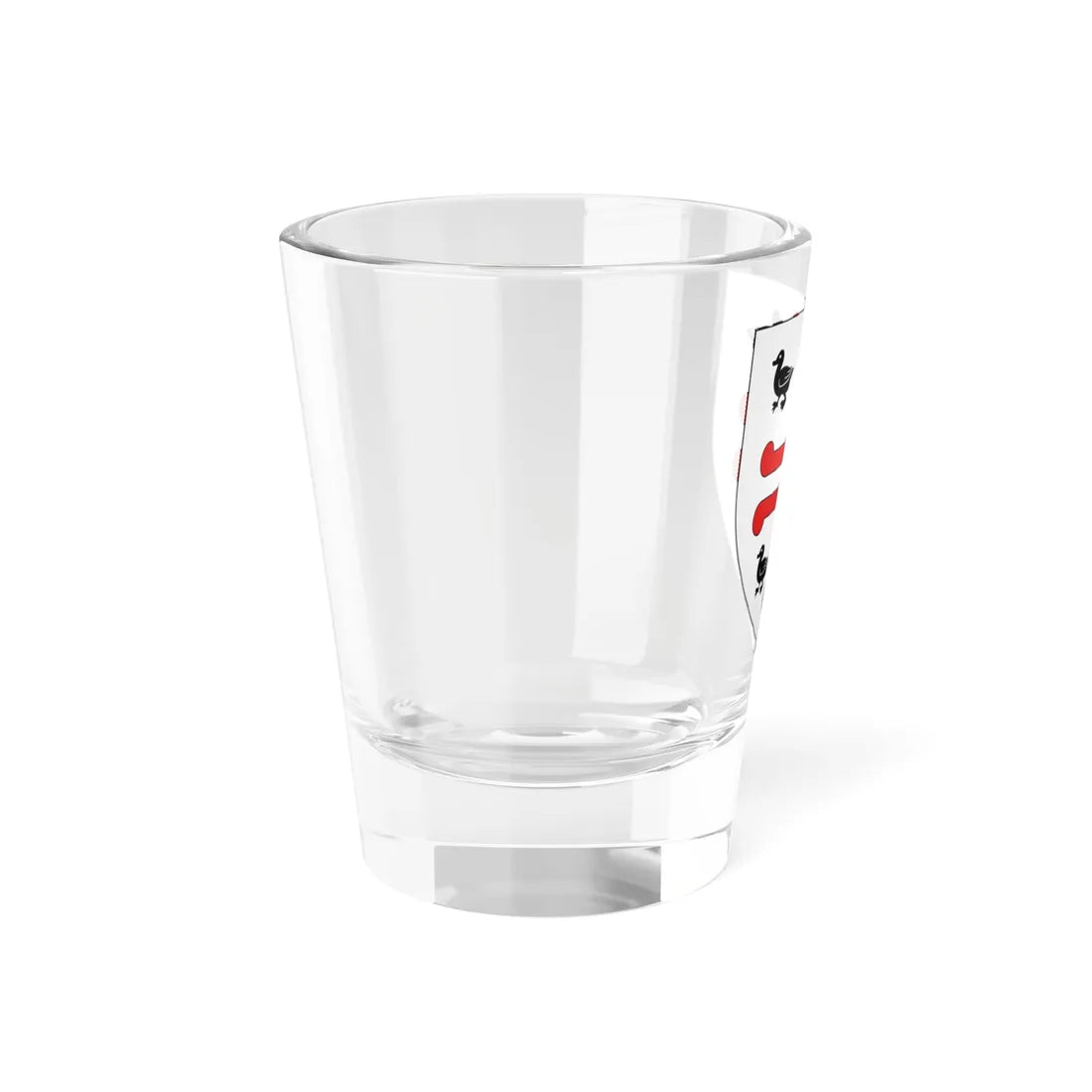 Blason ville be Vlissegem (Belgium) (Coat of Arms) Shot Glass 1.5oz - Go Mug Yourself