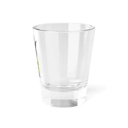 Blason ville be Wachtebeke avec ornements (Belgium) (Coat of Arms) Shot Glass 1.5oz - Go Mug Yourself