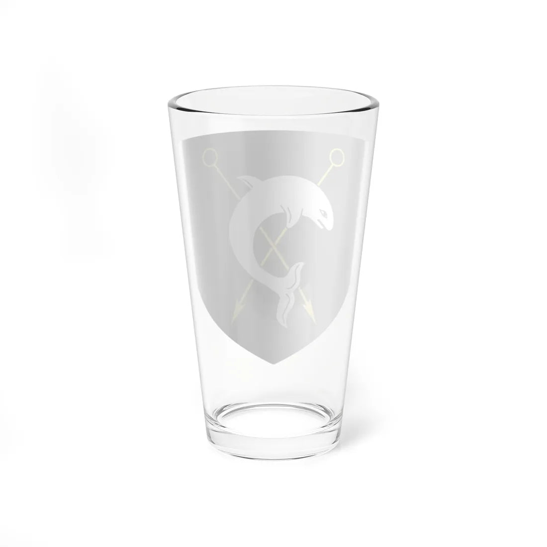Blason ville be Wenduine (Belgium) (Coat of Arms) Pint Glass 16oz - Go Mug Yourself