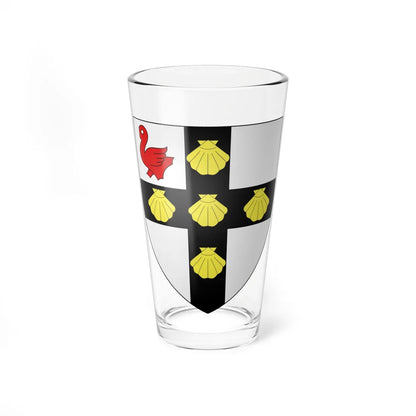 Blason ville be Zuienkerke (Belgium) (Coat of Arms) Pint Glass 16oz 16oz - Go Mug Yourself