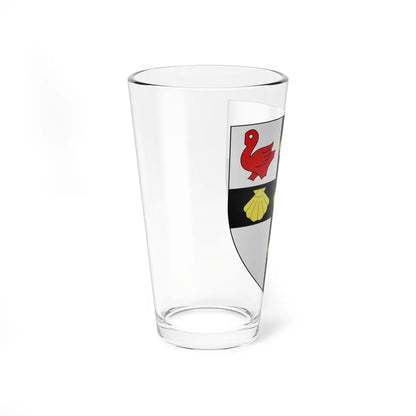 Blason ville be Zuienkerke (Belgium) (Coat of Arms) Pint Glass 16oz - Go Mug Yourself