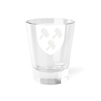 Blason ville bel Gooik (Belgium) (Coat of Arms) Shot Glass 1.5oz - Go Mug Yourself