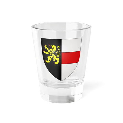 Blason ville Bierbeek (Belgium) (Coat of Arms) Shot Glass 1.5oz 1.5oz - Go Mug Yourself