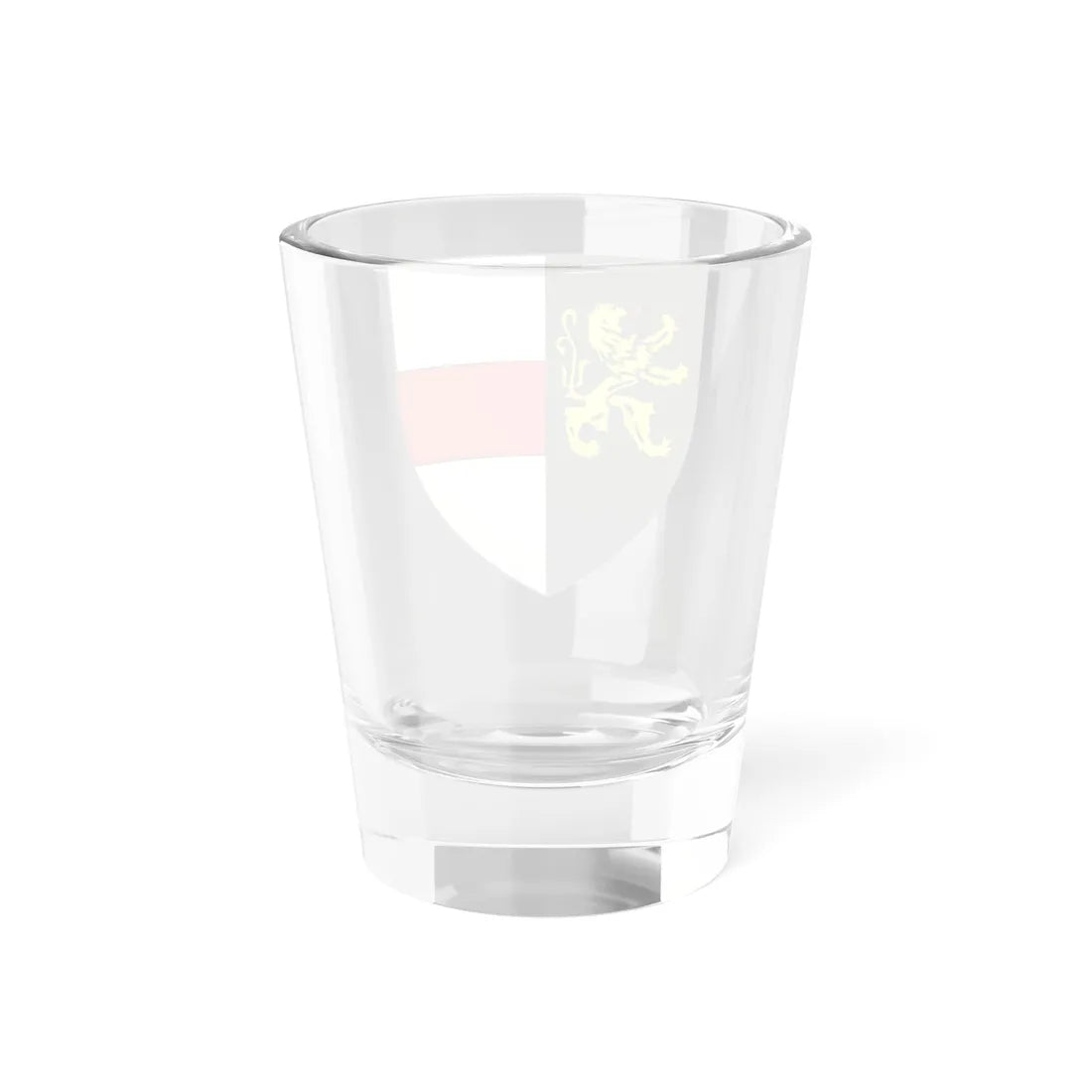 Blason ville Bierbeek (Belgium) (Coat of Arms) Shot Glass 1.5oz - Go Mug Yourself