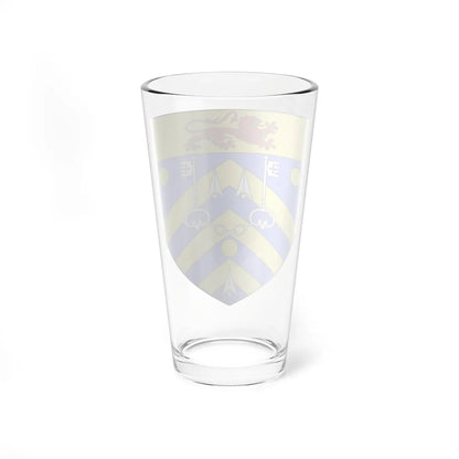 Blason ville Bourgbarré 35 (France) (Coat of Arms) Pint Glass 16oz - Go Mug Yourself