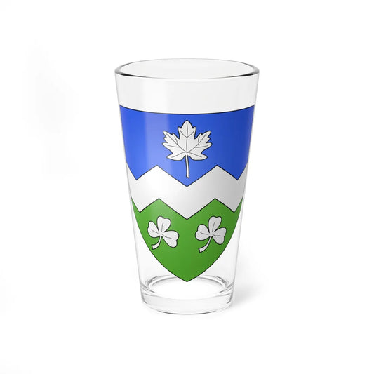 Blason ville ca Armagh Québec (Canada) (Coat of Arms) Pint Glass 16oz 16oz - Go Mug Yourself