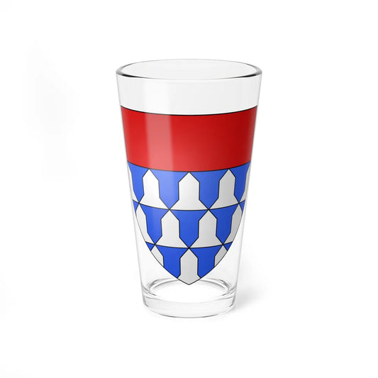 Blason ville ca Baie-DUrfé Québec (Canada) (Coat of Arms) Pint Glass 16oz 16oz - Go Mug Yourself