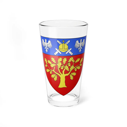Blason ville ca Baie-Saint-Paul Québec (Canada) (Coat of Arms) Pint Glass 16oz 16oz - Go Mug Yourself