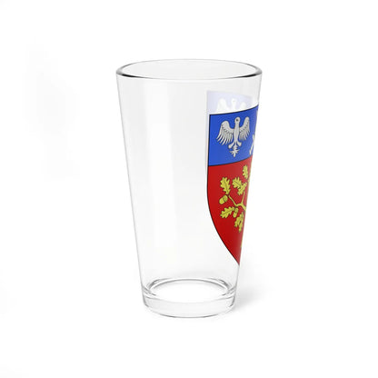 Blason ville ca Baie-Saint-Paul Québec (Canada) (Coat of Arms) Pint Glass 16oz - Go Mug Yourself