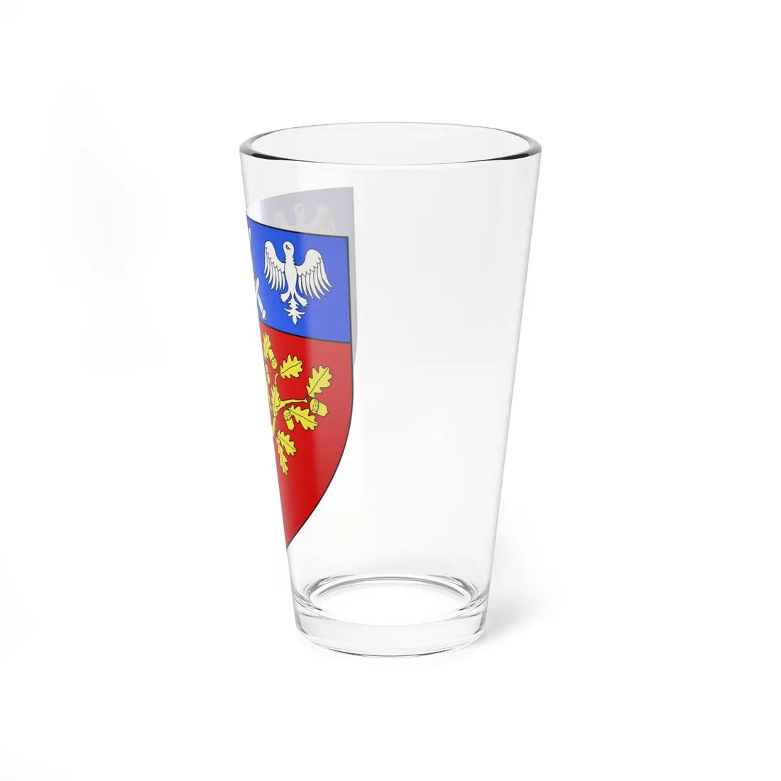 Blason ville ca Baie-Saint-Paul Québec (Canada) (Coat of Arms) Pint Glass 16oz - Go Mug Yourself