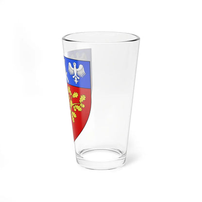 Blason ville ca Baie-Saint-Paul Québec (Canada) (Coat of Arms) Pint Glass 16oz - Go Mug Yourself