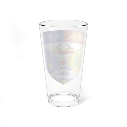 Blason ville ca Bathurst Nouveau-Brunswick (Canada) (Coat of Arms) Pint Glass 16oz - Go Mug Yourself