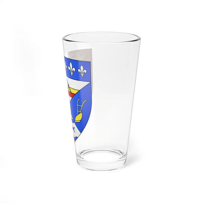 Blason ville ca Bathurst Nouveau-Brunswick (Canada) (Coat of Arms) Pint Glass 16oz - Go Mug Yourself