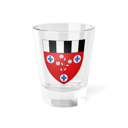 Blason ville ca Beauceville Québec (Canada) (Coat of Arms) Shot Glass 1.5oz 1.5oz - Go Mug Yourself