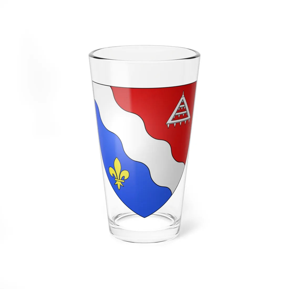 Blason ville ca Belœil Québec (Canada) (Coat of Arms) Pint Glass 16oz 16oz - Go Mug Yourself