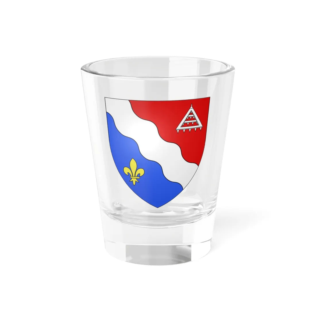Blason ville ca Belœil Québec (Canada) (Coat of Arms) Shot Glass 1.5oz 1.5oz - Go Mug Yourself