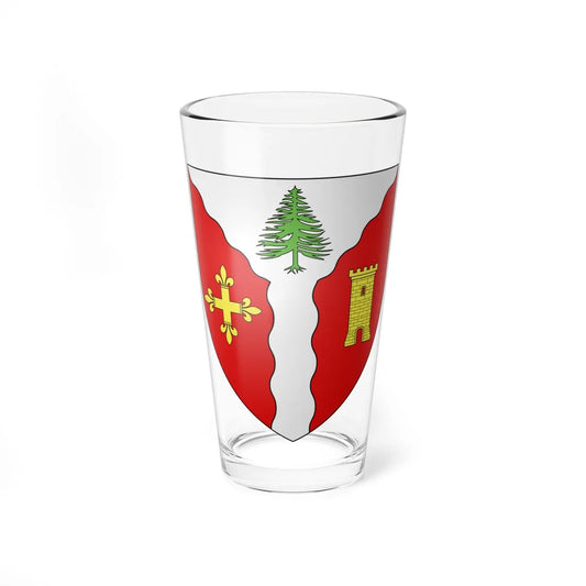 Blason ville ca Cabano Québec (Canada) (Coat of Arms) Pint Glass 16oz 16oz - Go Mug Yourself