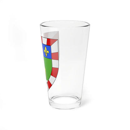 Blason ville ca Causapscal (Canada) (Coat of Arms) Pint Glass 16oz - Go Mug Yourself