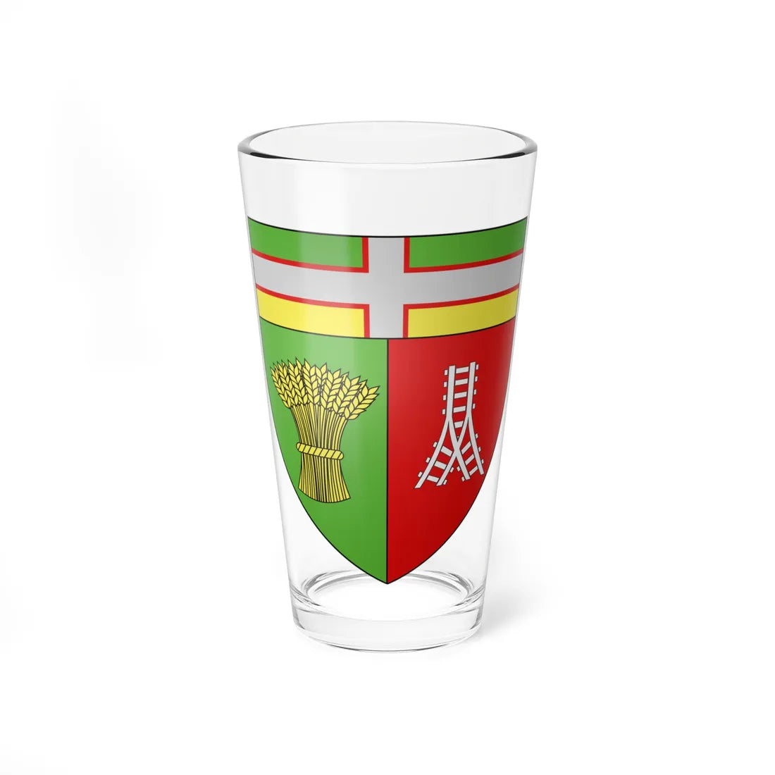 Blason ville ca Chambord Québec (Canada) (Coat of Arms) Pint Glass 16oz 16oz - Go Mug Yourself