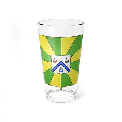 Blason ville ca Charlesbourg Québec (Canada) (Coat of Arms) Pint Glass 16oz 16oz - Go Mug Yourself