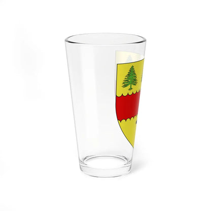 Blason ville ca Chibougamau Québec (Canada) (Coat of Arms) Pint Glass 16oz - Go Mug Yourself