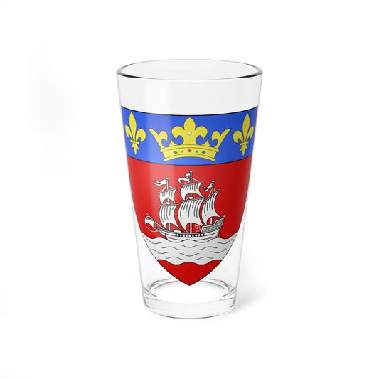 Blason ville ca Chicoutimi 1917 Québec (Canada) (Coat of Arms) Pint Glass 16oz 16oz - Go Mug Yourself