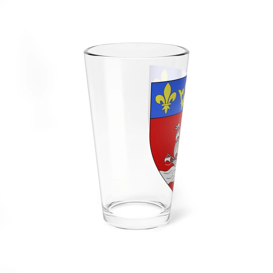 Blason ville ca Chicoutimi 1917 Québec (Canada) (Coat of Arms) Pint Glass 16oz - Go Mug Yourself