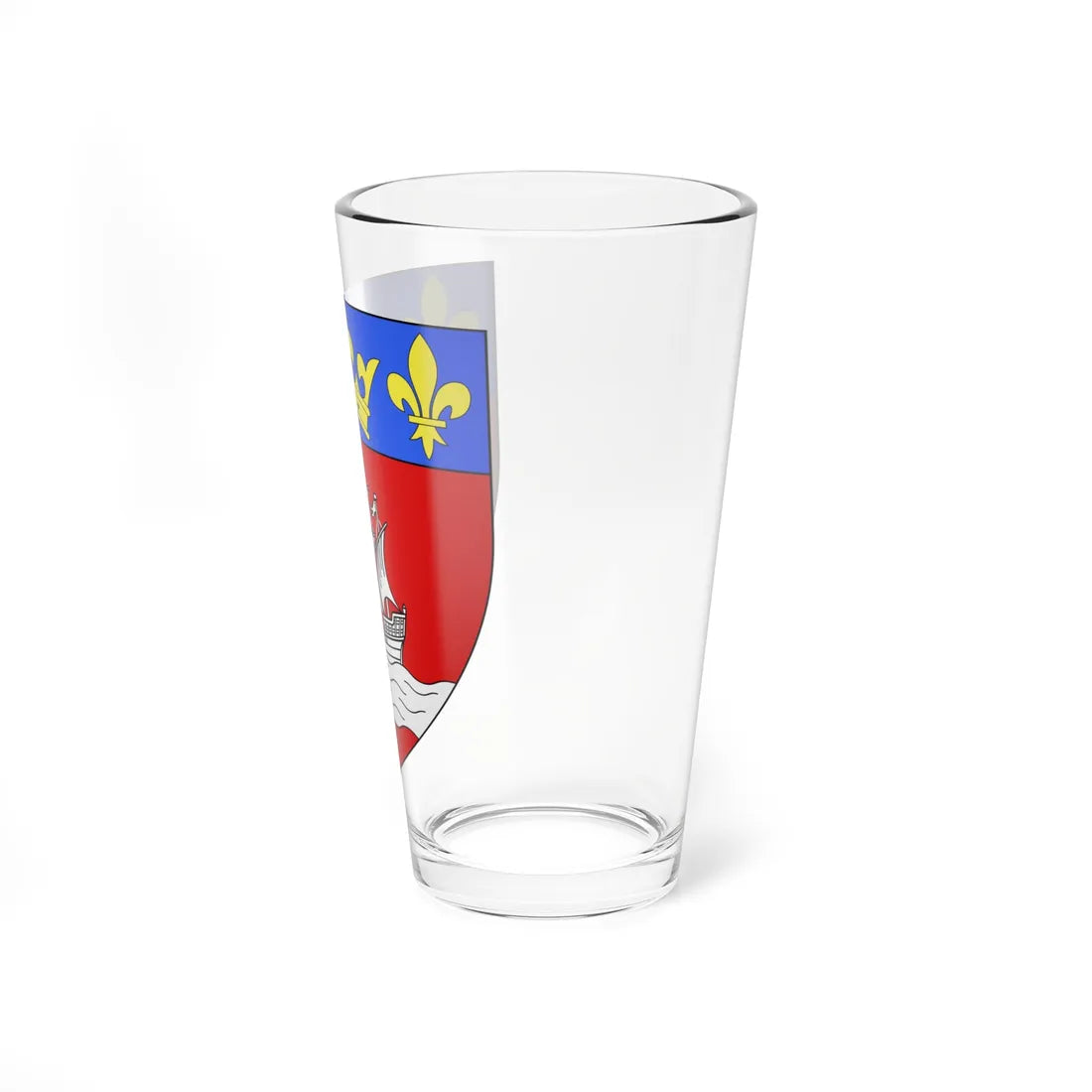 Blason ville ca Chicoutimi 1917 Québec (Canada) (Coat of Arms) Pint Glass 16oz - Go Mug Yourself