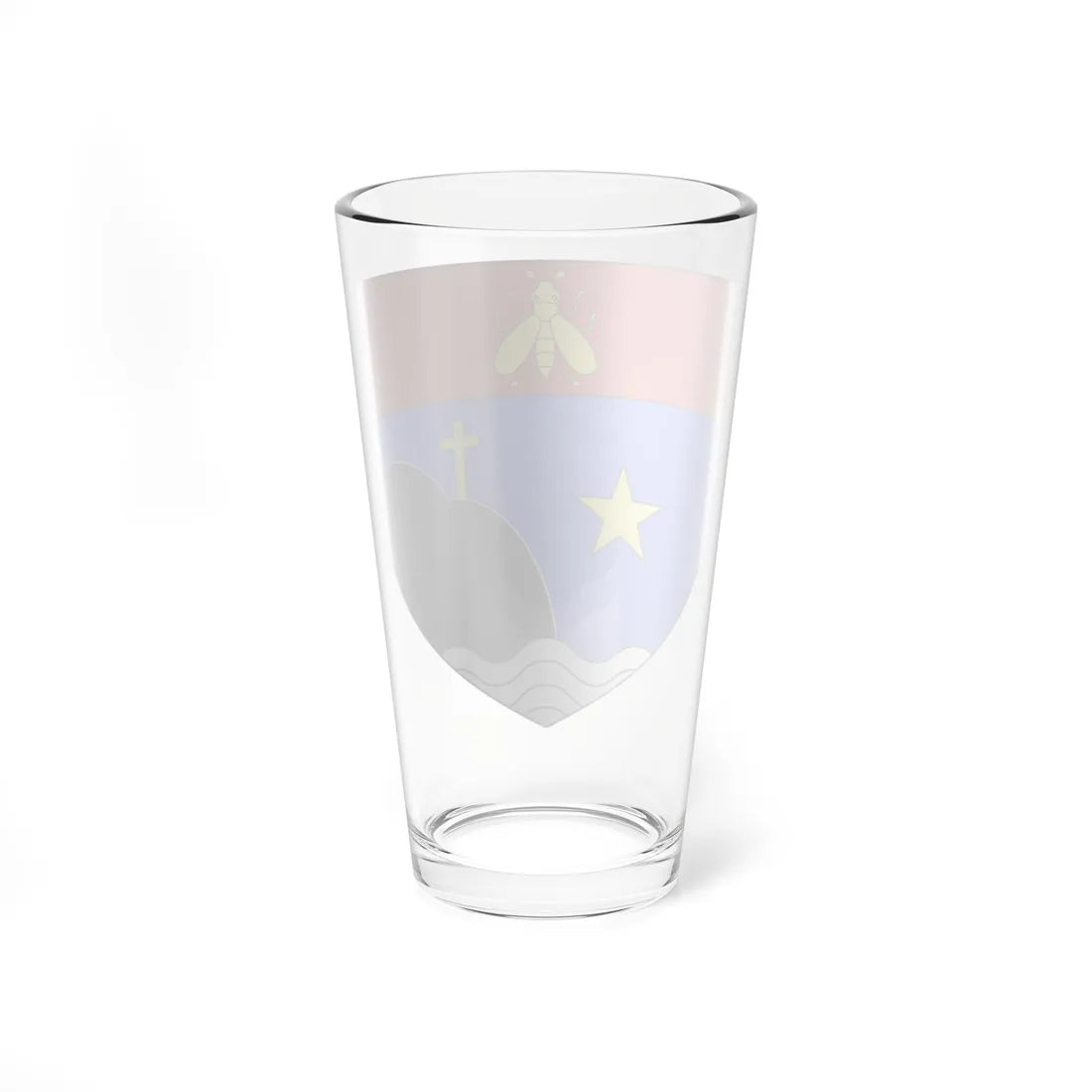Blason ville ca Chicoutimi-Nord Québec (Canada) (Coat of Arms) Pint Glass 16oz - Go Mug Yourself