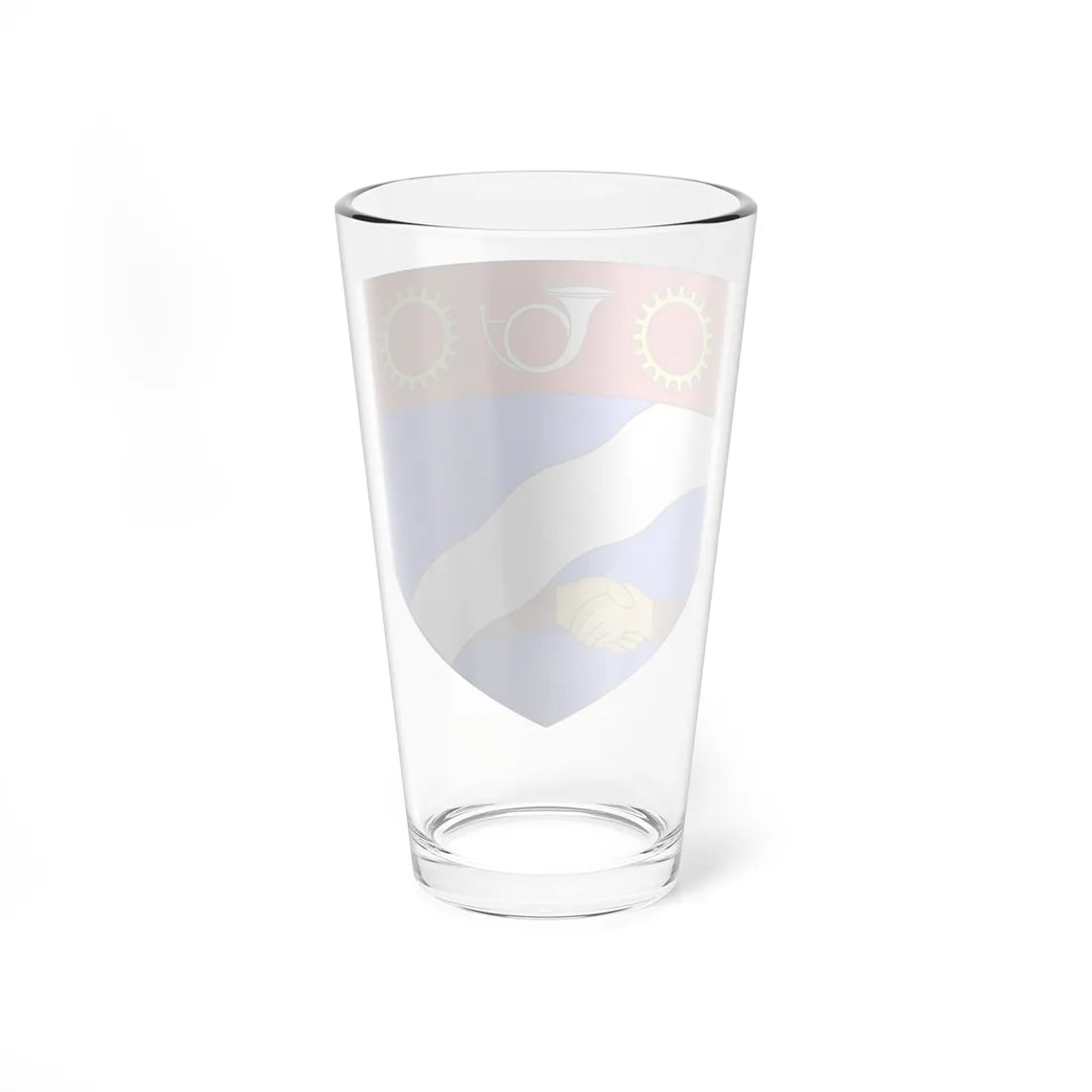 Blason ville ca Cowansville Québec (Canada) (Coat of Arms) Pint Glass 16oz - Go Mug Yourself