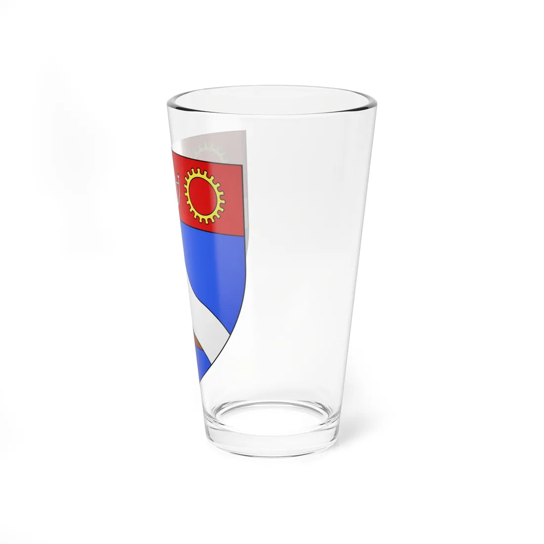 Blason ville ca Cowansville Québec (Canada) (Coat of Arms) Pint Glass 16oz - Go Mug Yourself