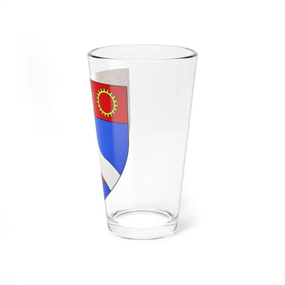 Blason ville ca Cowansville Québec (Canada) (Coat of Arms) Pint Glass 16oz - Go Mug Yourself