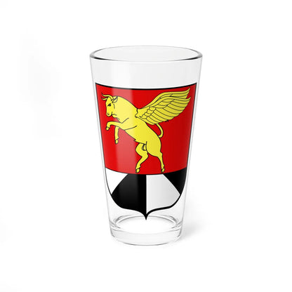 Blason ville ca Côte-Saint-Luc Québec (Canada) (Coat of Arms) Pint Glass 16oz 16oz - Go Mug Yourself