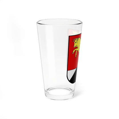 Blason ville ca Côte-Saint-Luc Québec (Canada) (Coat of Arms) Pint Glass 16oz - Go Mug Yourself