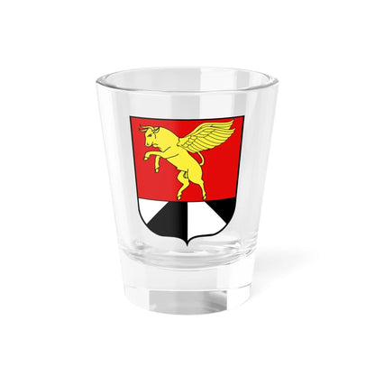 Blason ville ca Côte-Saint-Luc Québec (Canada) (Coat of Arms) Shot Glass 1.5oz 1.5oz - Go Mug Yourself