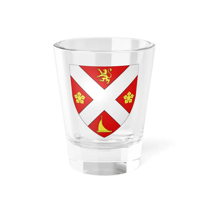 Blason ville ca Fossambault-sur-le-Lac (Canada) (Coat of Arms) Shot Glass 1.5oz 1.5oz - Go Mug Yourself
