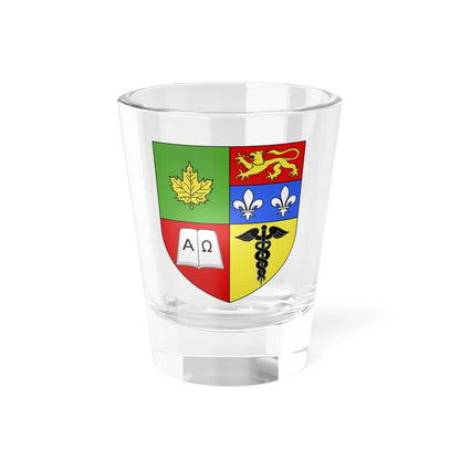 Blason ville ca Granby (Canada) (Coat of Arms) Shot Glass 1.5oz 1.5oz - Go Mug Yourself