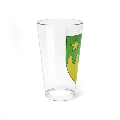Blason ville ca Grand Sudbury Ontario (Canada) (Coat of Arms) Pint Glass 16oz - Go Mug Yourself