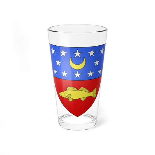 Blason ville ca La Doré Québec (Canada) (Coat of Arms) Pint Glass 16oz 16oz - Go Mug Yourself