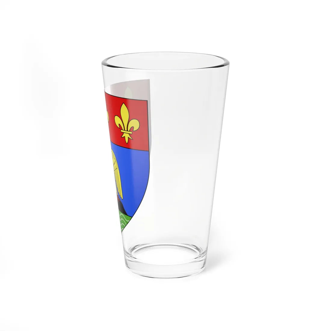 Blason ville ca La Malbaie Québec (Canada) (Coat of Arms) Pint Glass 16oz - Go Mug Yourself