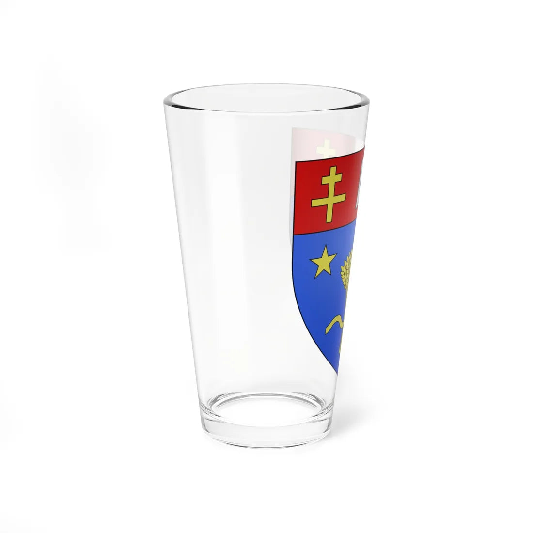 Blason ville ca La Pocatière Québec (Canada) (Coat of Arms) Pint Glass 16oz - Go Mug Yourself