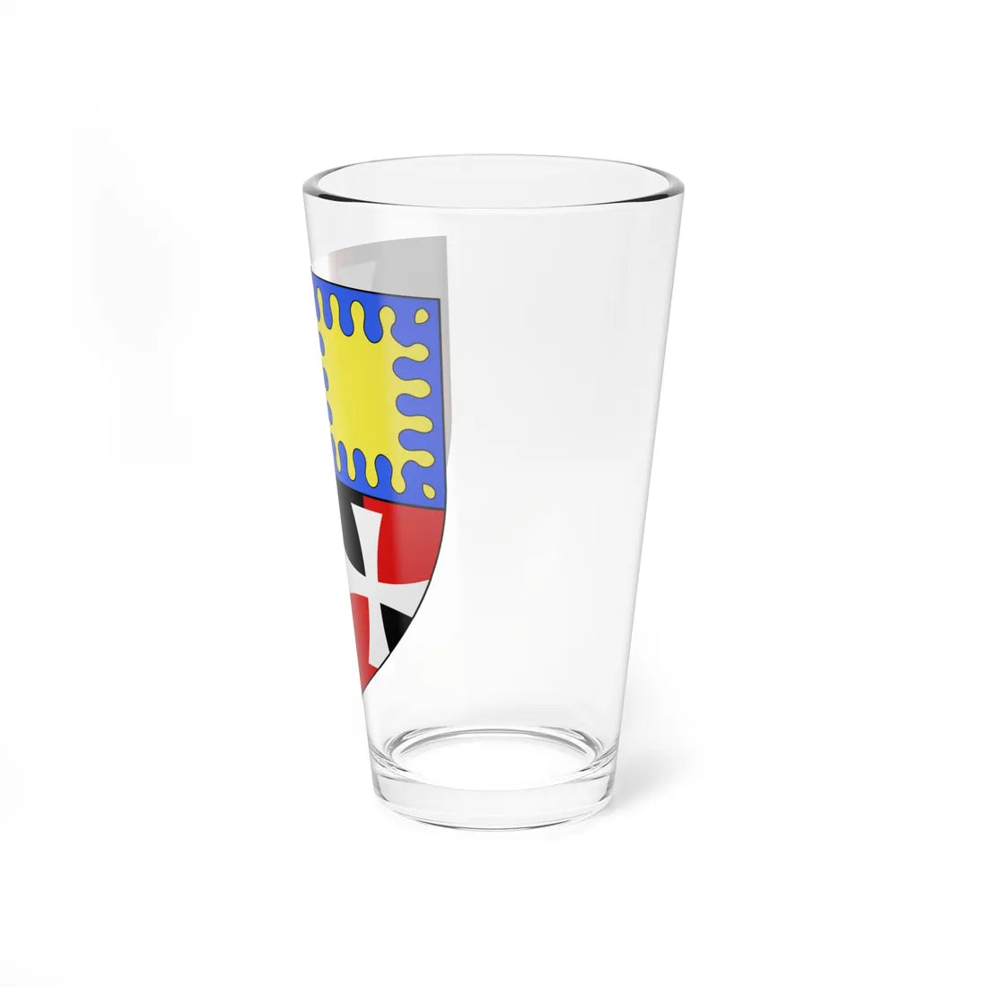 Blason ville ca La Sarre Québec (Canada) (Coat of Arms) Pint Glass 16oz - Go Mug Yourself