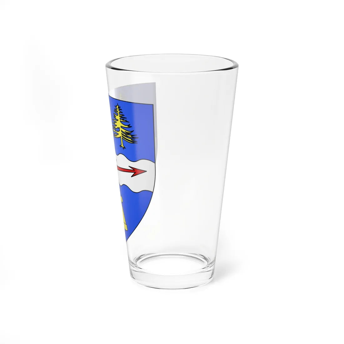 Blason ville ca La Tuque Québec (Canada) (Coat of Arms) Pint Glass 16oz - Go Mug Yourself