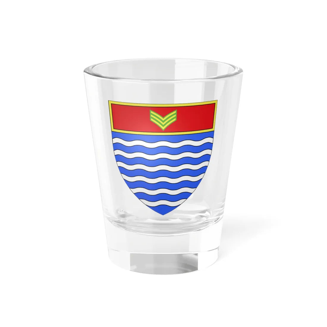 Blason ville ca Lac-Sergent (Canada) (Coat of Arms) Shot Glass 1.5oz 1.5oz - Go Mug Yourself